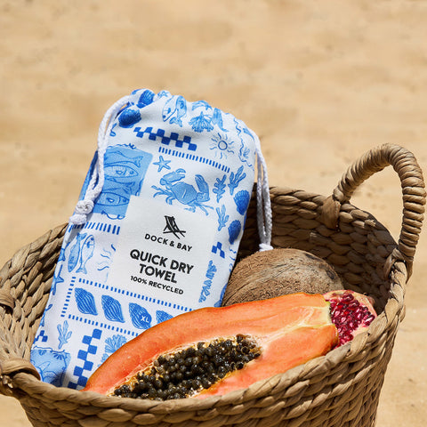 TELO BEACH TOWELS GRECIAN SHORES DOCK & BAY