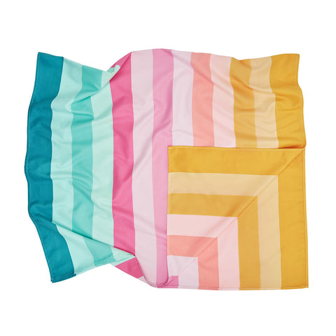 TELO BEACH TOWELS SUMMER COASTAL CANDY DOCK & BAY