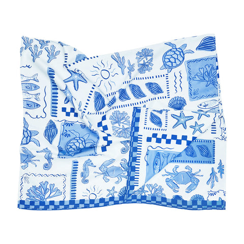 TELO BEACH TOWELS GRECIAN SHORES DOCK & BAY