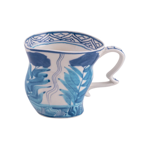 TAZZA CLASSIC ON ACID SAKE FLOWER Cm 11,5x8,5x8,5 ART.11257 SELETTI
