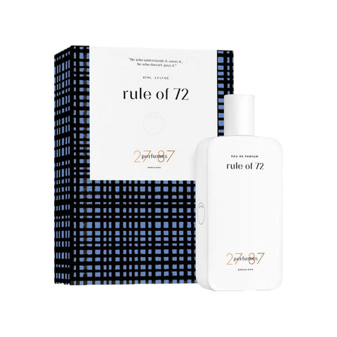 EAU DE PARFUM 27 87 RULE OF 72 87ML