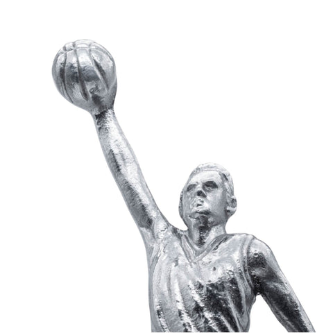 BASKET PLAYER 862864U828 SPALDING SILVER