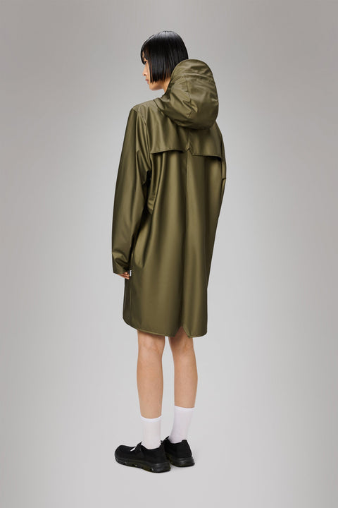 IMPERMEABILE LONG JACKET REVEL M ART. 12020 RAINS GREEN