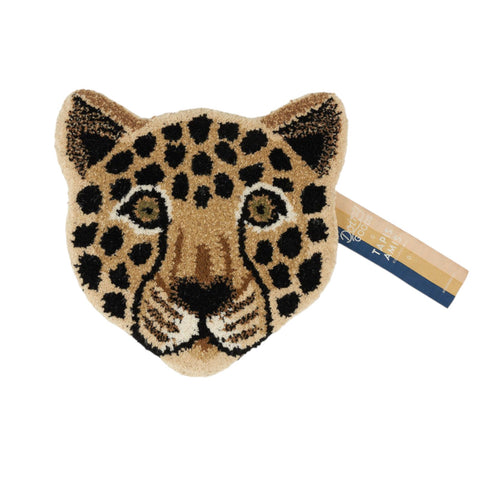 TAPPETO DOING GOODS LOONY LEOPARD HEAD 31X31X2 CM 145100327005