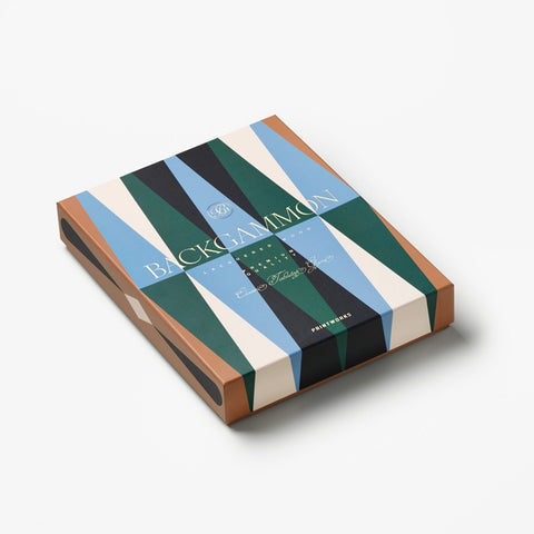 GIOCO BACKGAMMON LACQUERED PW00722 PRINTWORKS MULTICOLOR