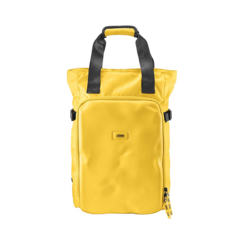 CRASH BAGGAGE CRASH NOT CRASH TOTE BAG GIALLO CB322