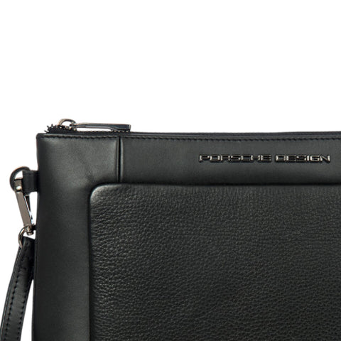 PORSCHE DESIGN ROADSTER CLUTCH BAG 2 001-BLACK
