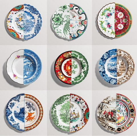PIATTO DESSERT NOK CM 20 09123 SELETTI MULTICOLOR