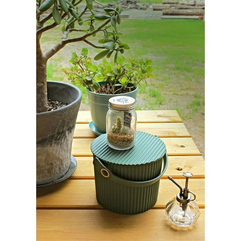 SECCHIELLO GARDEN TOOL BUCKET 8 L ART. 108900 OMNIOUTIL GREEN