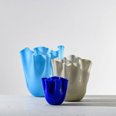 VASO FAZZOLETTO OPALINO 700.02 AQ INT AQ VENINI BLUE