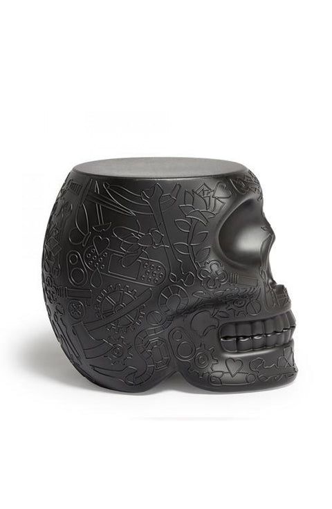 MEXICO STOOL BLACK QEEBOO