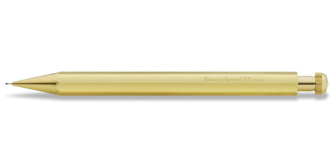 "KAWECO SPECIAL MECHANICAL PENCIL BRASS 0.7 MM ERASER ART. 10001387"