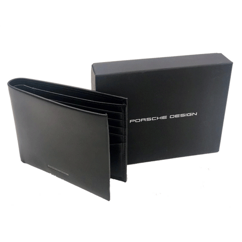PORSCHE DESIGN BLACK LEATHER WALLET