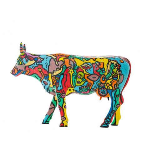 "COW PARADE L MOO YORK CELEBRATION ART 46358"