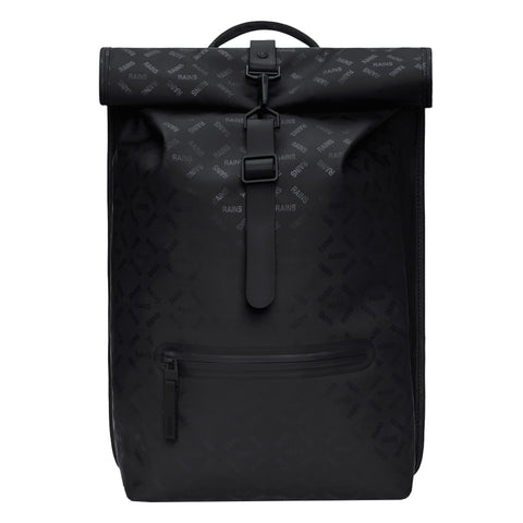 ZAINO ROLLTOP RUCKSACK W3 HOUSE  ART.13320 RAINS BLACK