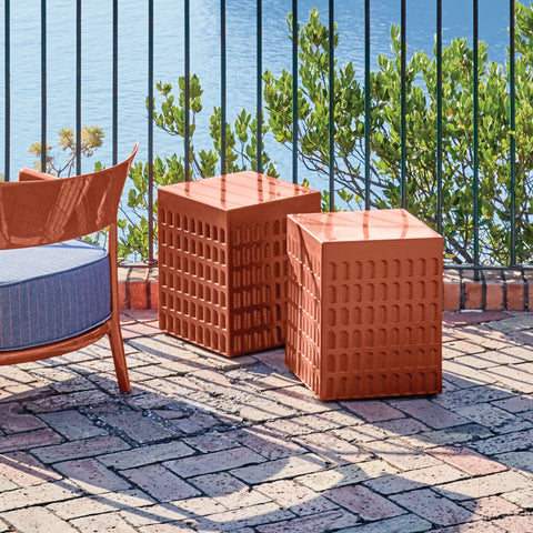 SGABELLO EUR ROSSO TERRA 08855/02 KARTELL RED