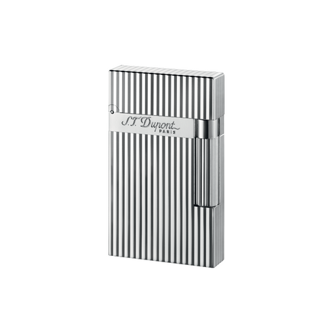 ACCENDINO S.T. DUPONT L2 VERTICALE LINES SILVER 016817