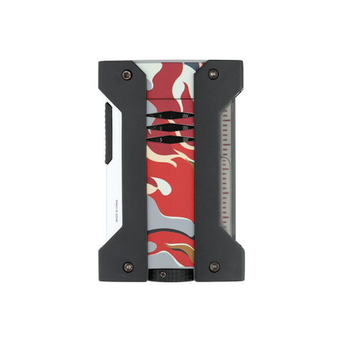 ACCENDINO LI DEFI EXTREME CAMO ART. 021451 S.T. DUPONT RED