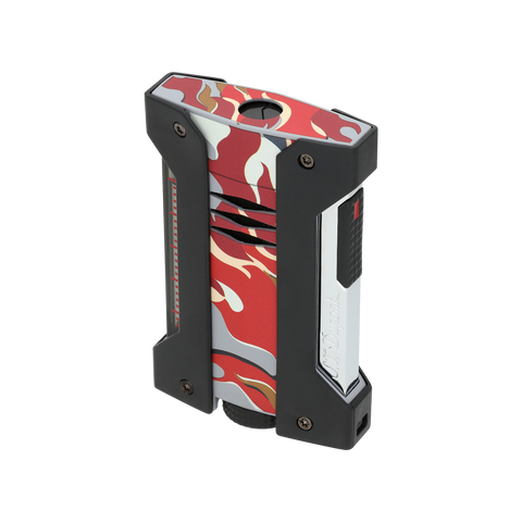 ACCENDINO LI DEFI EXTREME CAMO ART. 021451 S.T. DUPONT RED