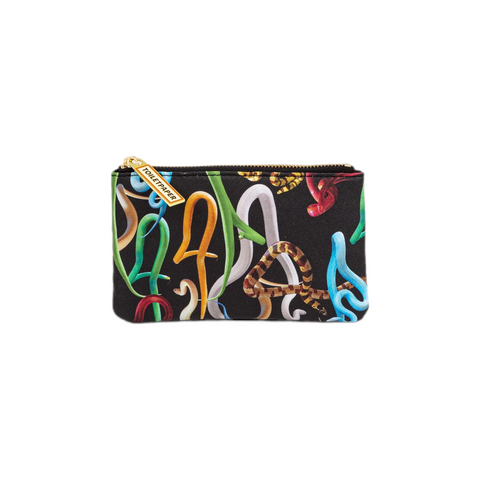 ASTUCCIO IN PU STAMPATO TOILETPAPER CM.15,5X9,5 SNAKES SELETTI ART. 02512