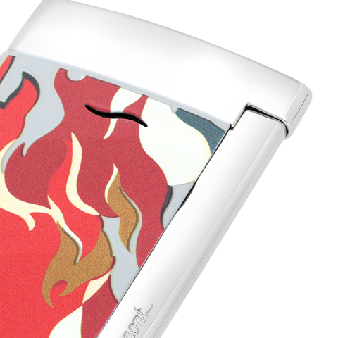 ACCENDINO LI SLIM7 CAMO ART. 027751 S.T. DUPONT RED