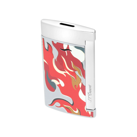ACCENDINO LI SLIM7 CAMO ART. 027751 S.T. DUPONT RED