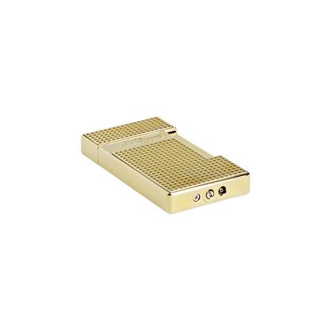 ACCENDINO LI SLIMMY DIAMOND HEAD GOLDEN 028009 S.T. DUPONT GOLD