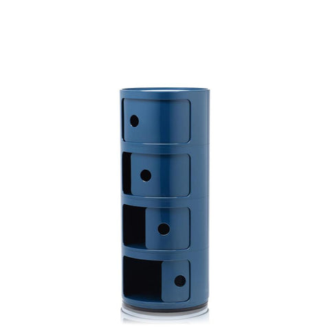 CONTENITORE QUATTRO ELEMENTI 04985/15 KARTELL BLUE