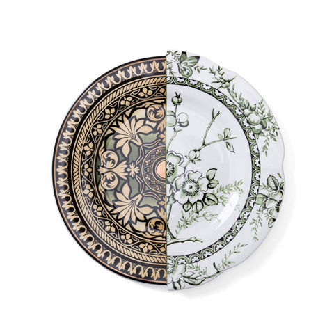PIATTO PORCELLANA HYBRID LOTHAL CM 27 09142 SELETTI MULTICOLOR