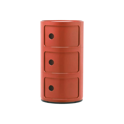 COMODINO COMPONIBILE 3 ELEMENTI AMBRA/ARANCIO 04967/AM KARTELL ORANGE