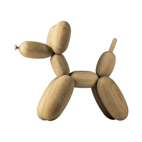 BOYHOOD BALLOON DOG NATURE OAK