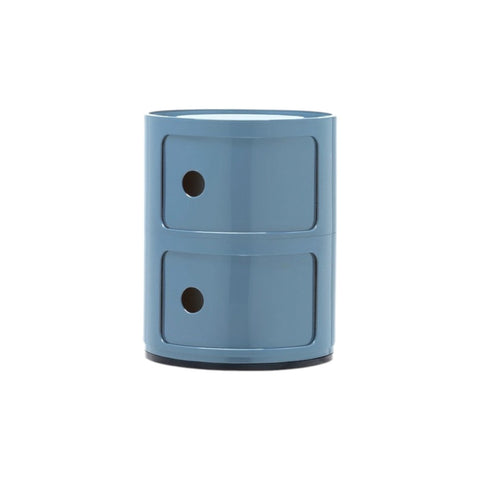 COMODINO COMPONIBILE 2 ELEMENTI AZZURRO 04966/AZ KARTELL BLUE