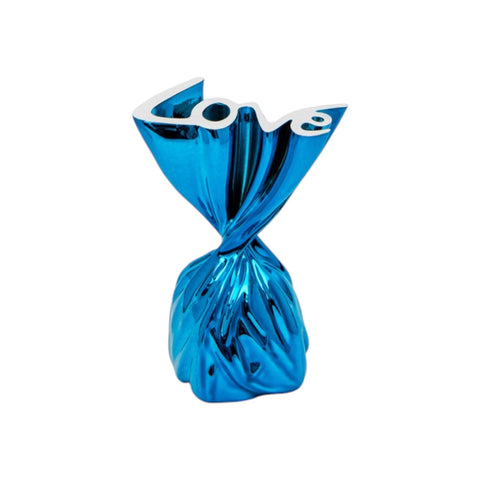 SCULTURA SEQUENZE MINI SWEET GIFT H12 AZZURRO
