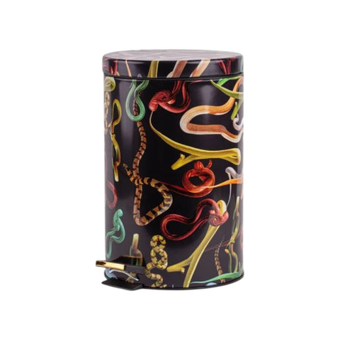 PATTUMIERA TOILETPAPER HOME DIAM 25 SNAKES SELETTI 13443