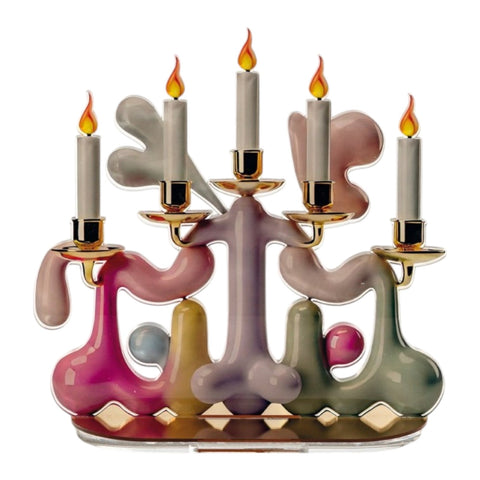 CANDELABRO CANDYPOP TRE ART. 130287063 LINEE RECANATI