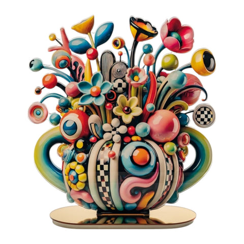 VASO FIORI LOLLYPOP UNO ART. 130284061 LINEE RECANATI