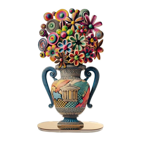 VASO FIORI GREEKPOP UNO ART. 130285061 LINEE RECANATI