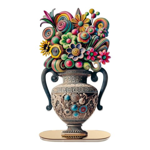 VASO FIORI GREEKPOP TRE ART. 130285063 LINEE RECANATI