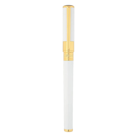 PENNA STILOGRAFICA WI INITIAL FP 270217 S.T. DUPONT WHITE/GOLDEN