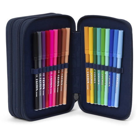 ASTUCCIO 3 ZIP ERGOBAGFIRE MAXI BEARLAXY ERGOBAG MULTICOLOR