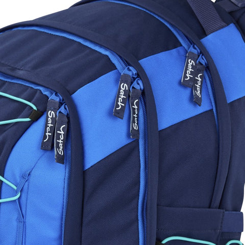 ZAINO PACK SCHULRUCKSACK SATCH CROSSED BLUE