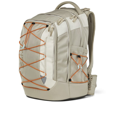ZAINO PACK SCHULRUCKSACK  SATCH CROSSED SAND BROWN