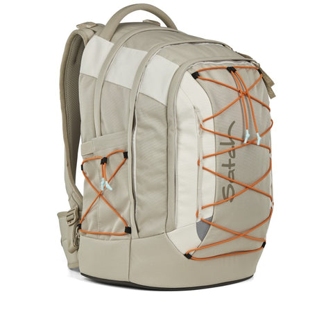 ZAINO PACK SCHULRUCKSACK  SATCH CROSSED SAND BROWN