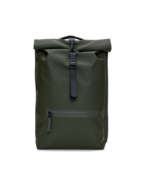 ZAINO RAINS ROLLTOP RUCKSACK W3 GREEN ART.13320