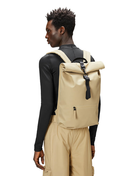 ZAINO ROLLTOP W3 SAND ART. 13320 RAINS BEIGE