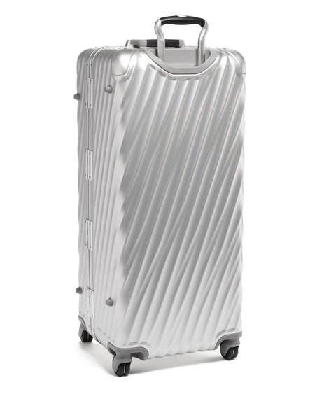 TROLLEY 19 DEGREE ALLUMINIUM ROLLING TRUNK 87CM 135598-1776 TUMI SILVER