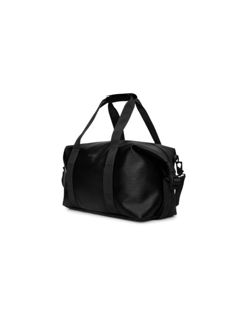 BORSA HILO WEEKEND BAG SMALL W3 BLACK GRAIN ART. 14220 RAINS BLACK