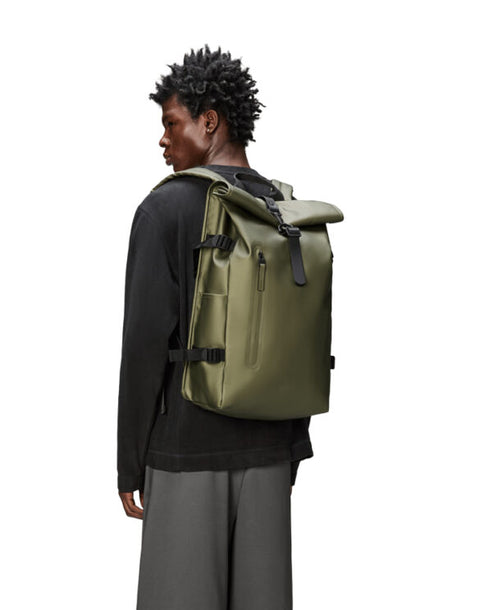 ZAINO ROLLTOP LARGE W3 REVEL ART. 14590 RAINS GREEN