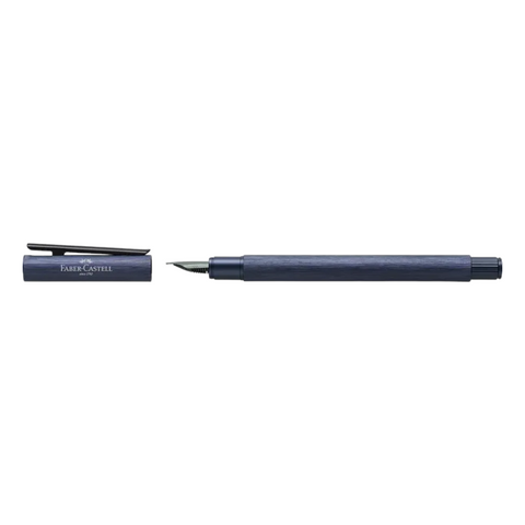 STILOGRAFICA FABER CASTELL NEO SLIM ALUMINIUM BLUE M ART. 146160