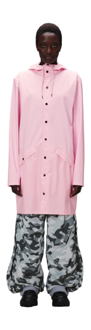 IMPERMEABILE LONG JACKET W3 CANDY TAGLIA S ART 12020 RAINS PINK